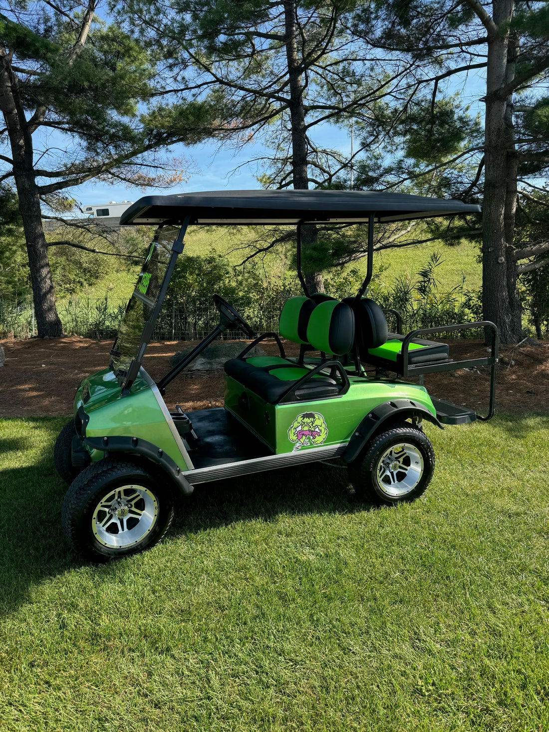 2010 Club Car DS Lifted  Four Seater Electric Golf Cart
