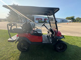 2025 Club Car Lifted Rally Red  Onward Gas Four Passenger Golf Cart