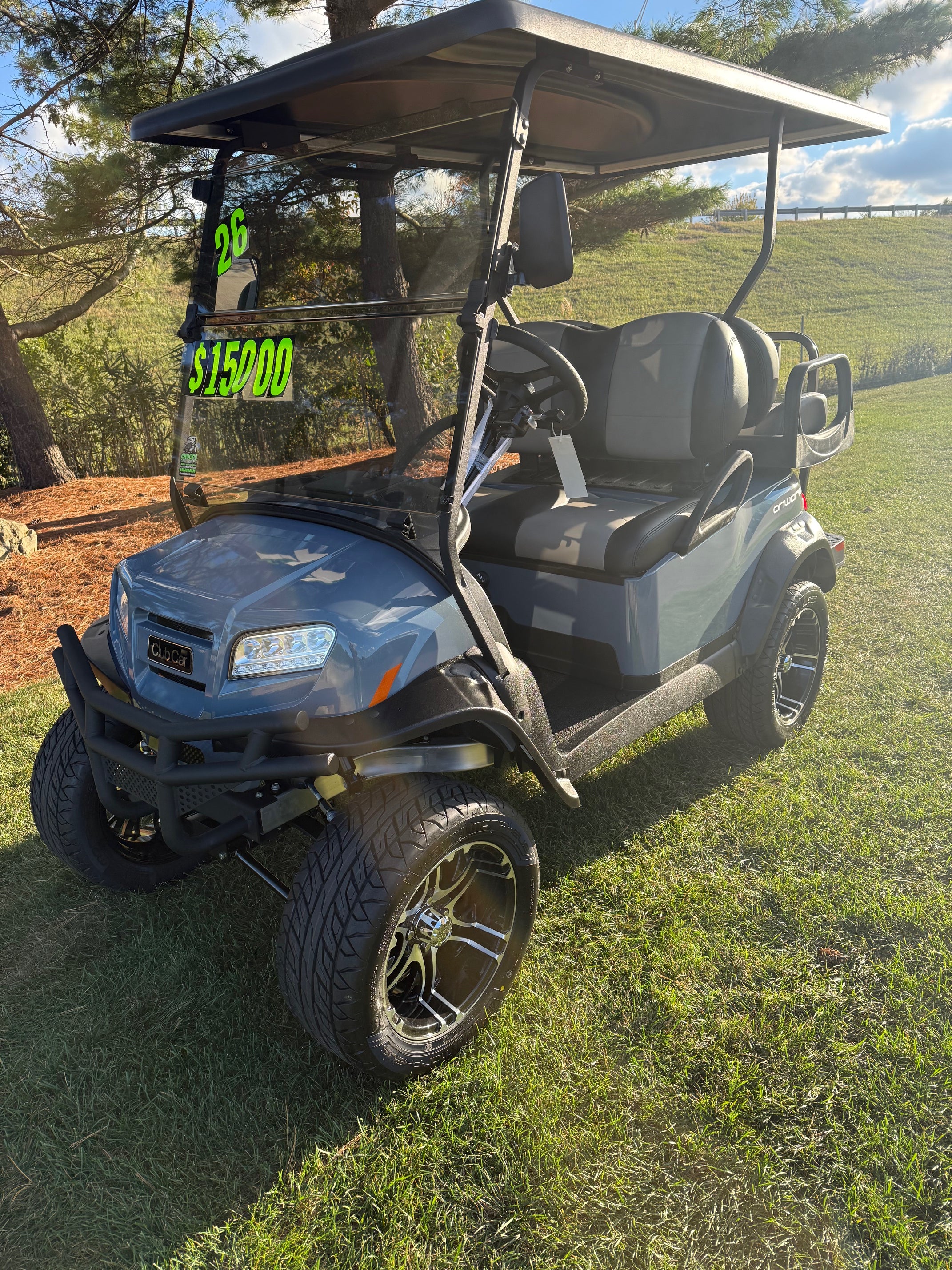 2026 Club Car Onward Lifted Gas Four Passenger Golf