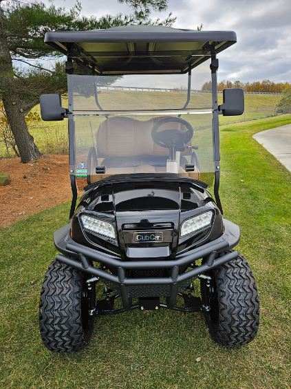 2025 Club Car Lifted Black  Onward Gas Four Passenger Golf Cart