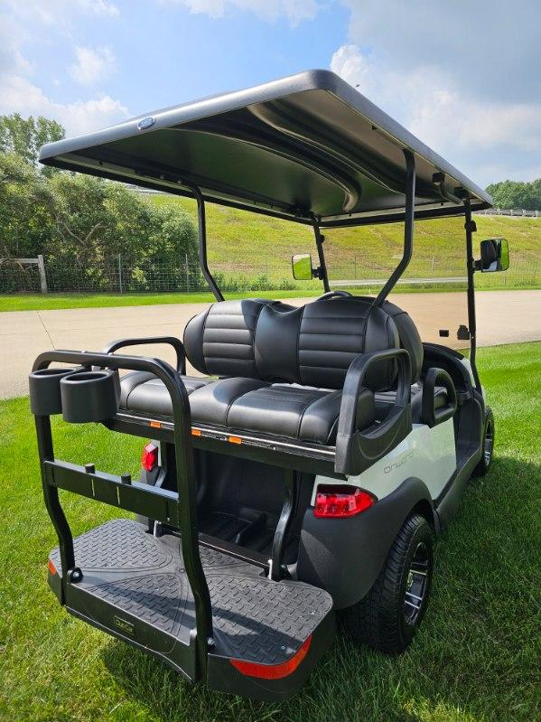 Club Car Onward Gas 4 Passenger Glacier White   Golf Cart
