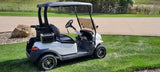 2023 Club Car Onward   Metalic Glacier White  Passenger Gas Golf Cart