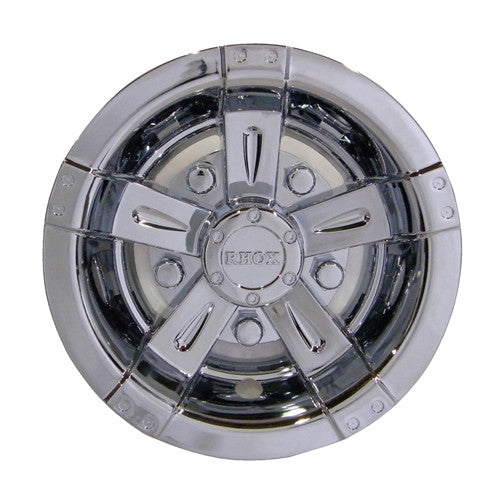 8" Chrome RHOX Vegas Wheel Covers