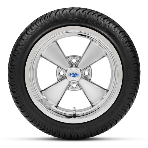 Cragar Golf Cart Wheel And Tire Combo