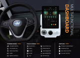 Evolution Red D3 LSV Four  Lithium Ion Four Passenger