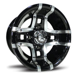 10" Prestige Fairway Alloy Wheel On Street Tire " Free Shipping"