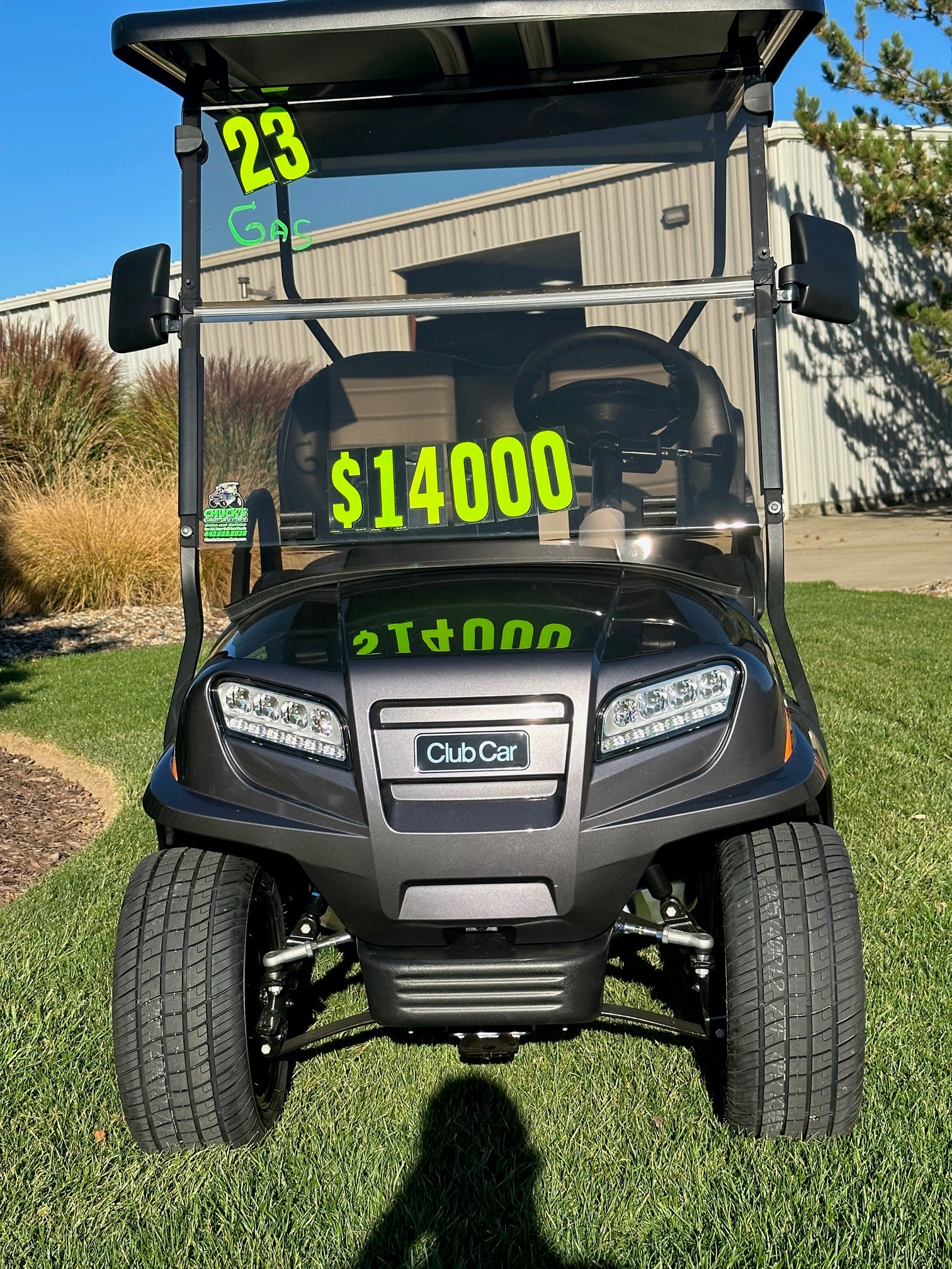 2023 Club Car Onward Gas 4 Passenger Platinum Silver  Metallic Golf Cart