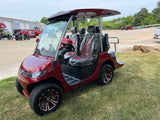 Evolution Red D3 LSV Four  Lithium Ion Four Passenger