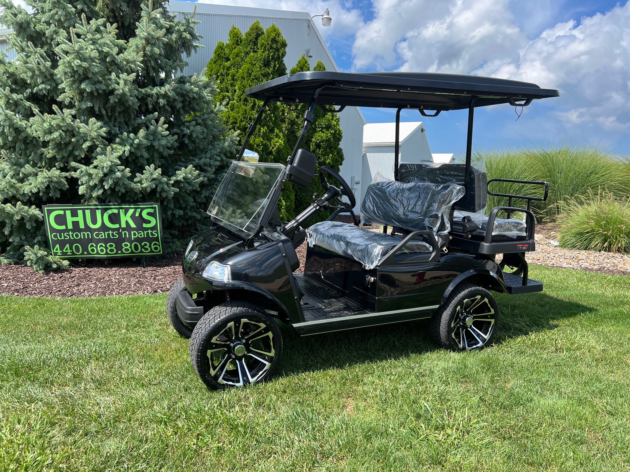 Black 2025 Evolution Classic 4 Plus Lithium Ion Four Passenger