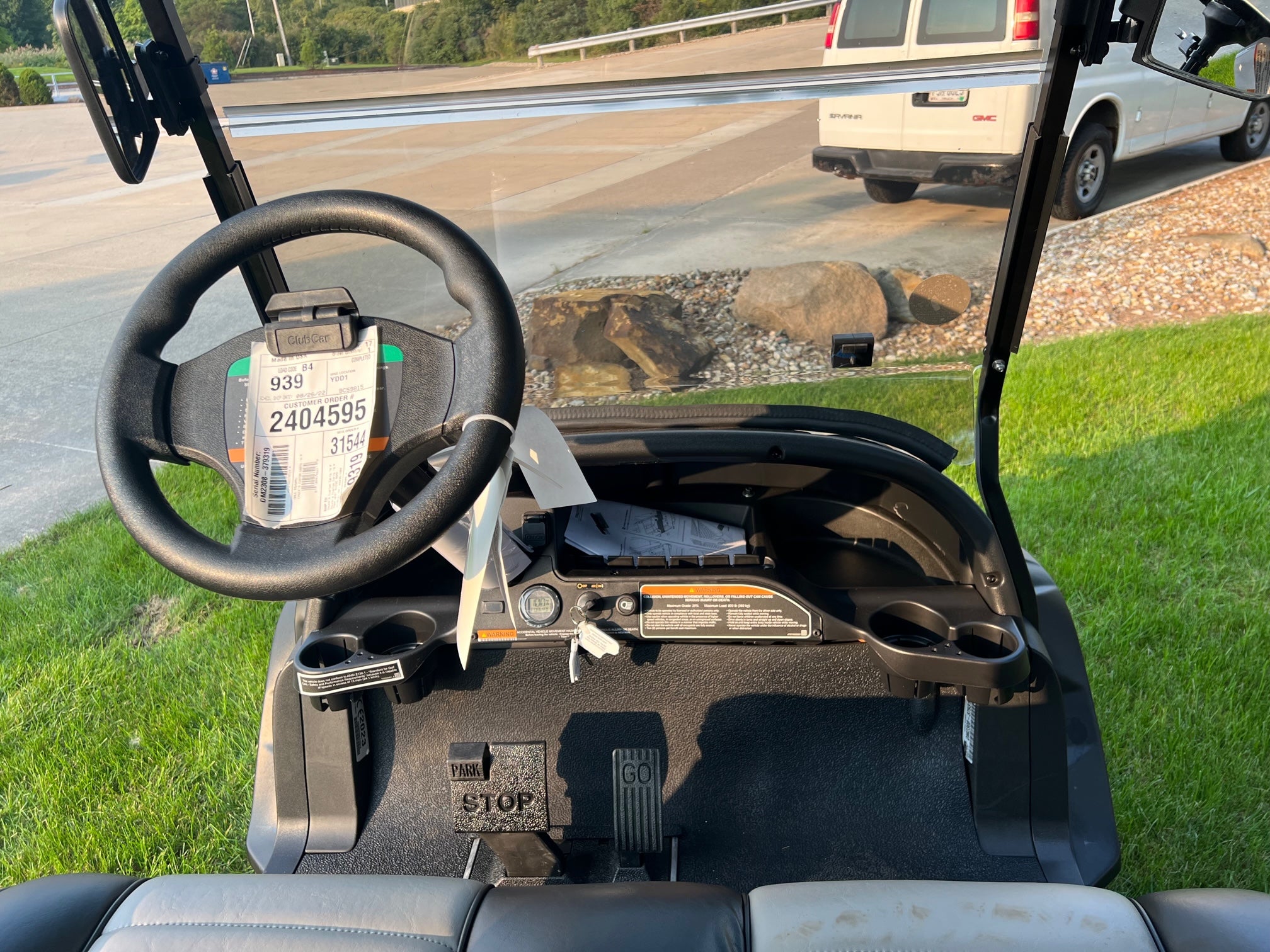 2023 Club Car Onward Lithium Hp Lifted  Artic Grey  Four Passenger Golf Cart