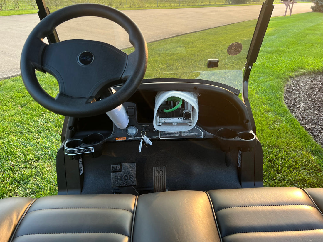 Club Car Onward Lithium Hp  Dark Silver Four Passenger Golf Cart