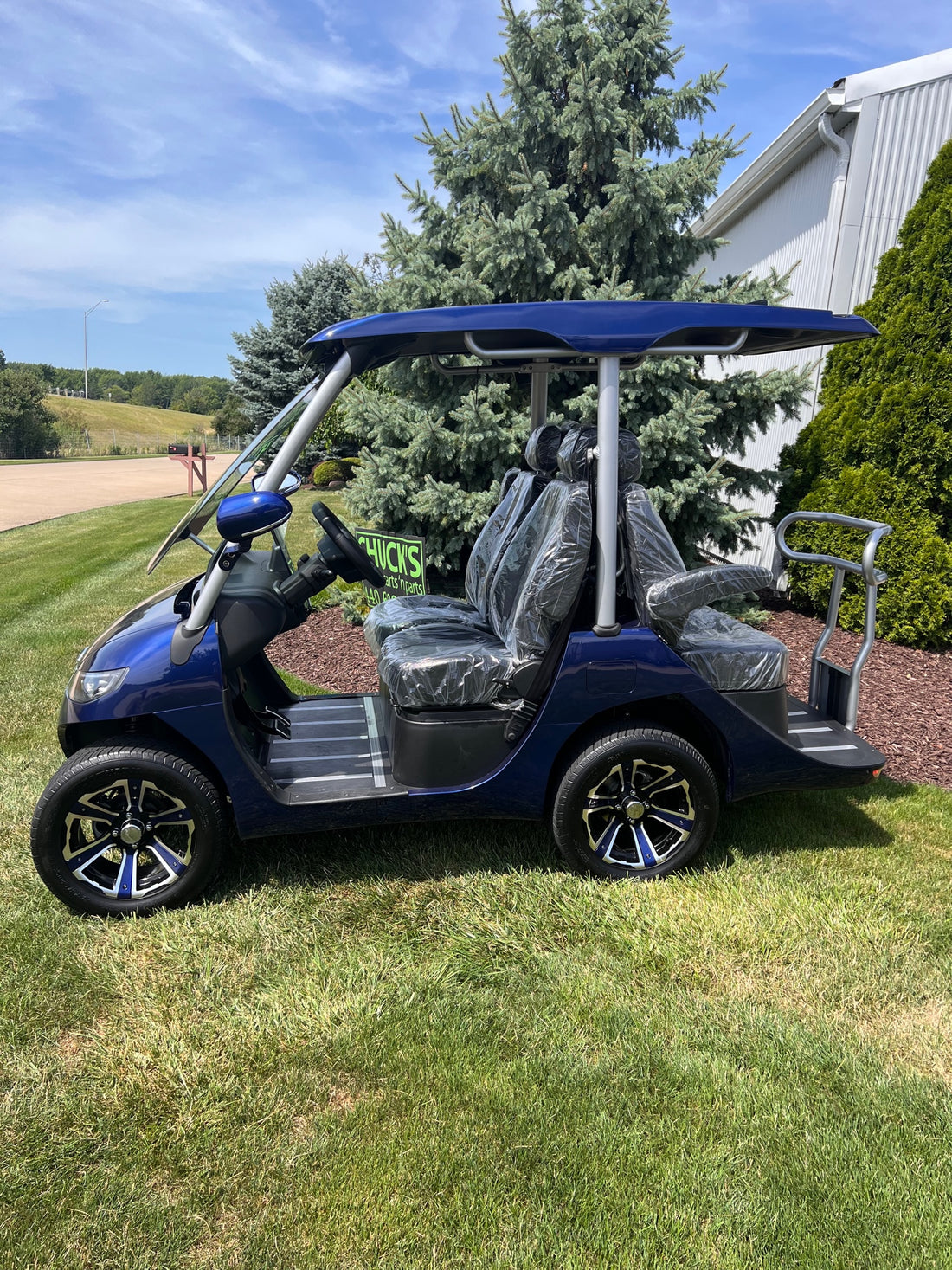 Evolution D3 Blue  Four Street Ready  Lithium Ion Four Passenger