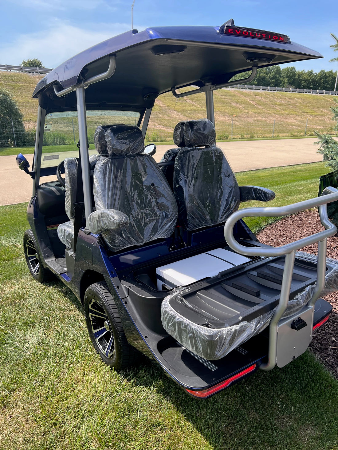 Evolution D3 Blue  Four Street Ready  Lithium Ion Four Passenger