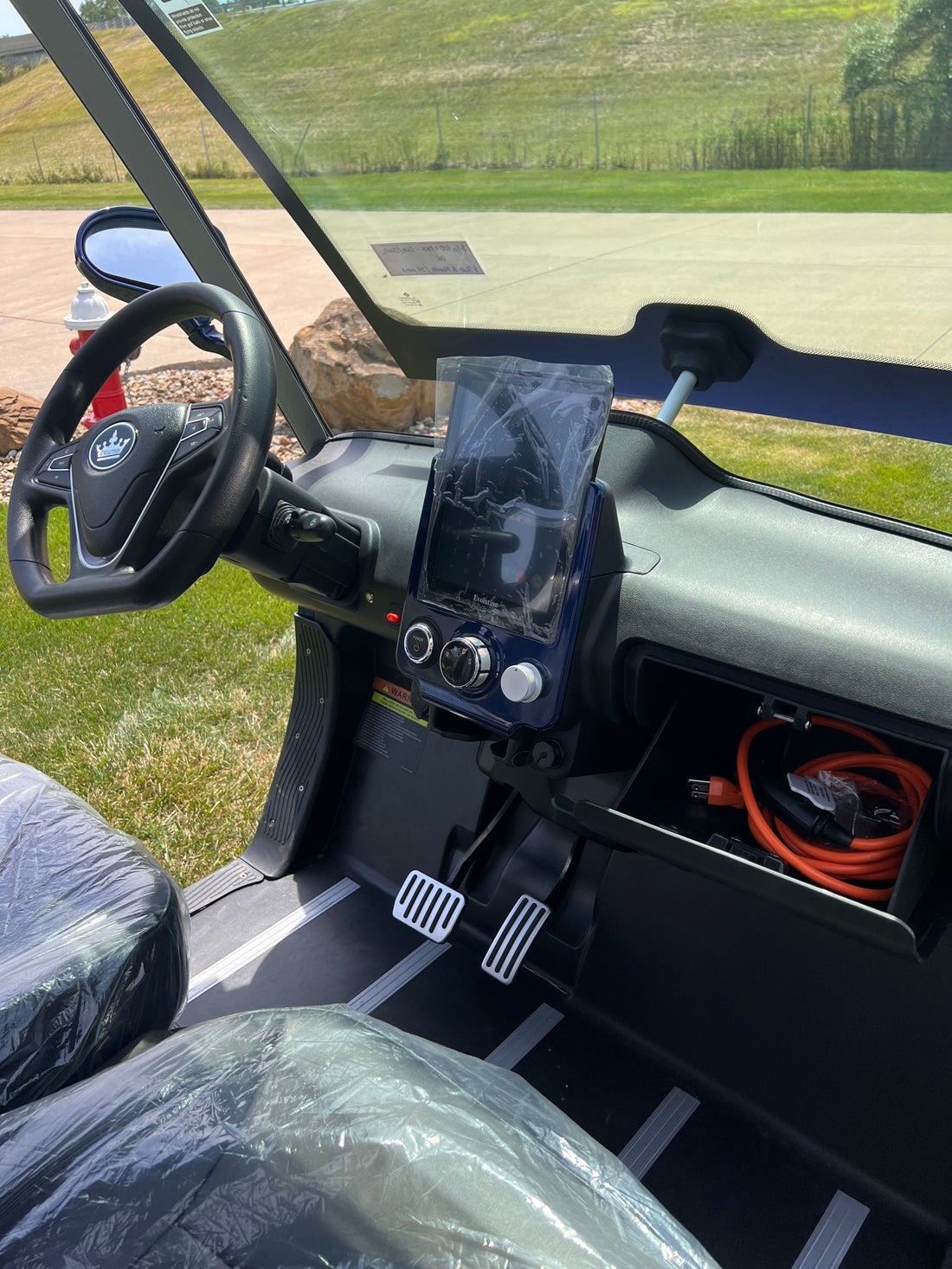 Evolution D3 Blue  Four Street Ready  Lithium Ion Four Passenger