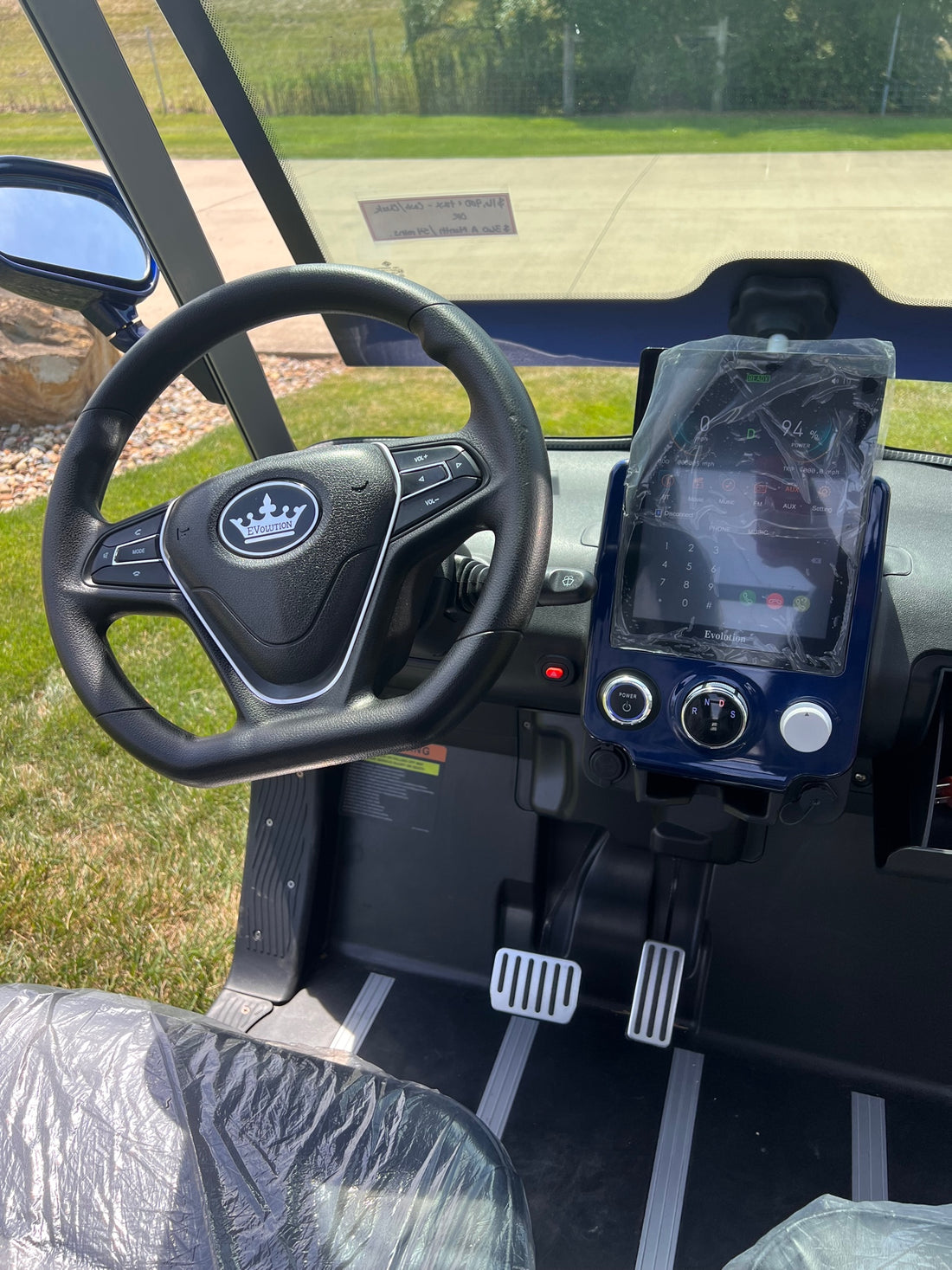 Evolution D3 Blue  Four Street Ready  Lithium Ion Four Passenger