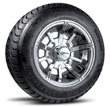 10"  Platinum Fairway Alloy  Wheel On Street Tire "Free Shipping"