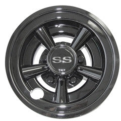 8" Black Chrome SS Wheel Cover “Free Shipping”