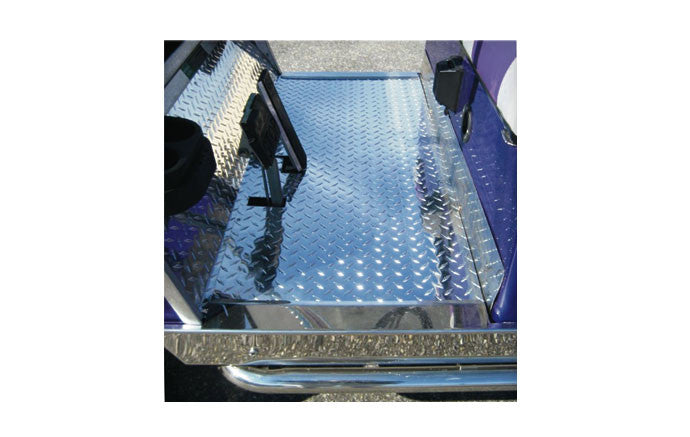 Club Car Aluminum  Diamond Plate Floor Cover