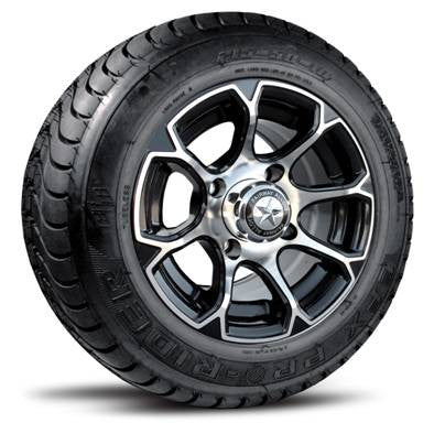 Fairway Alloys 10 " Evo Wheel On Steet Tire