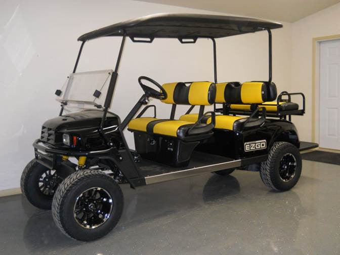 Fairway Alloy 12" Sixer Wheel On Lifted Street Tire Combo