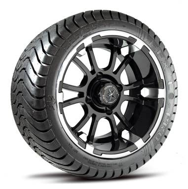 Fairway Alloy 12" Sixer Wheel  & Tire Combo