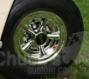 8" Chrome SS Wheel Covers