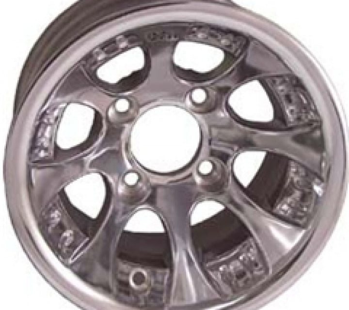 10 x 7 Claw Aluminum Polished On Street Tire